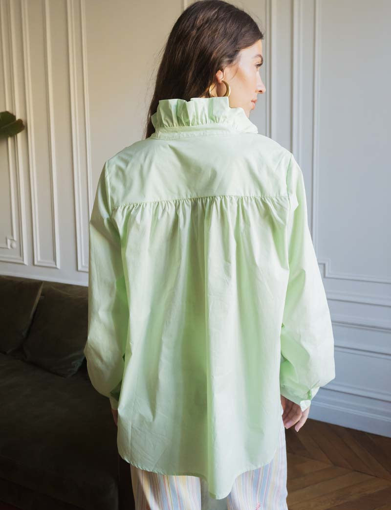 Chemise menthe Gustava
