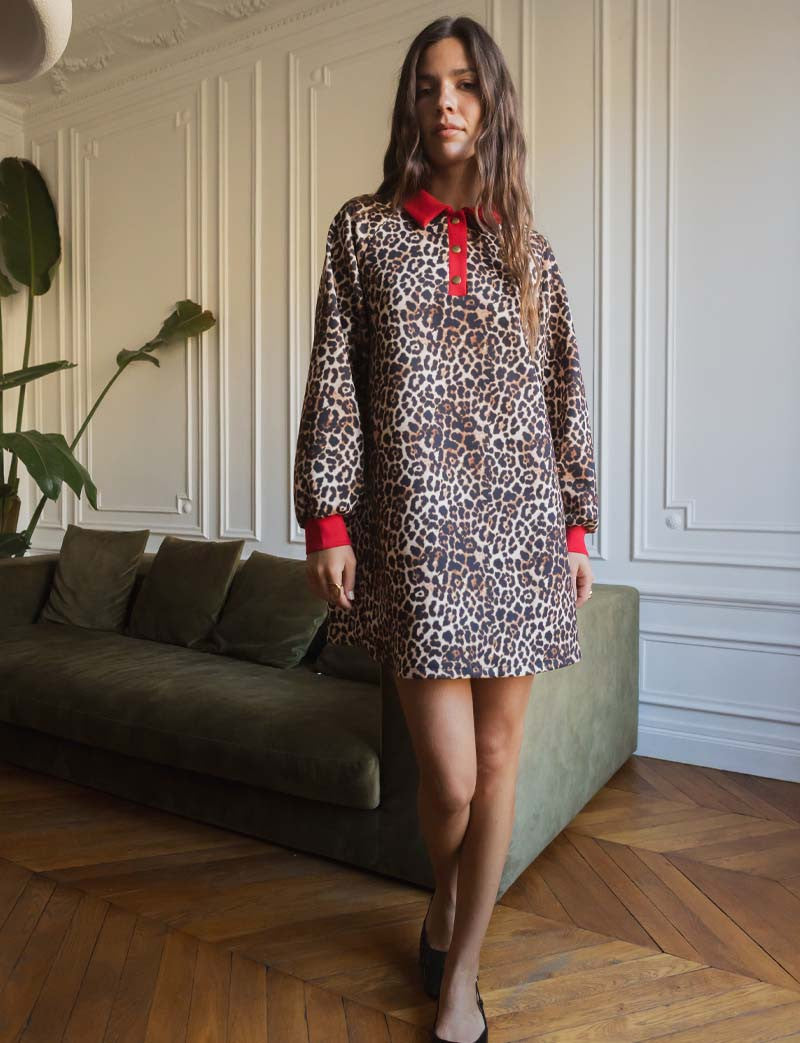Robe léopard Mirim