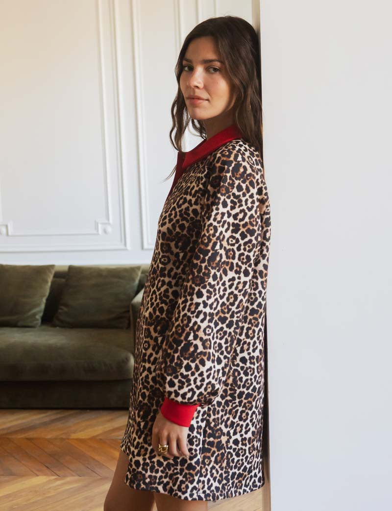 Robe léopard Mirim