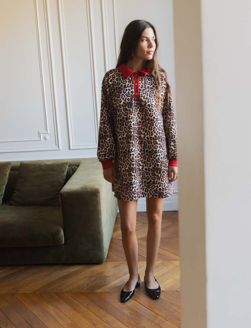 Robe léopard Mirim