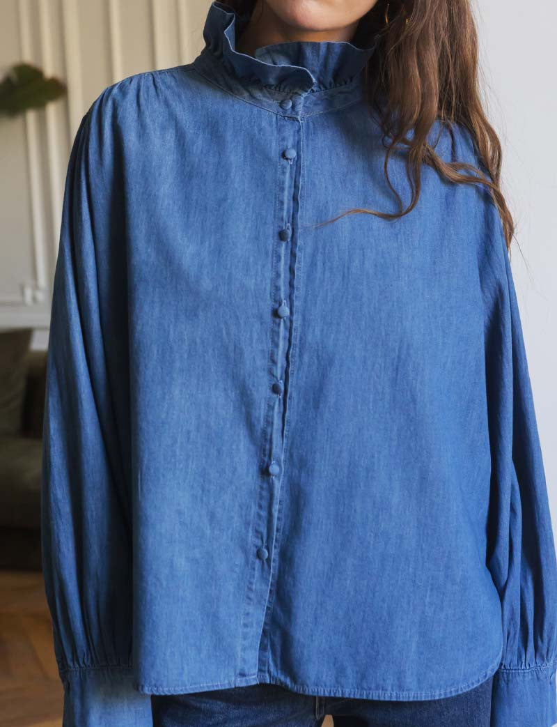 Chemise en jean Gustava