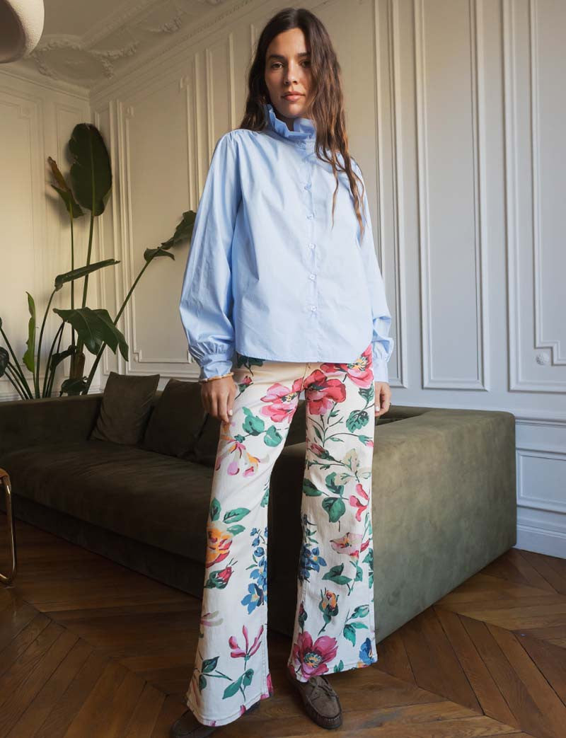 Chemise ciel Gustava