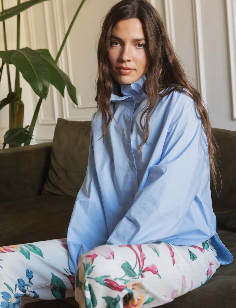 Chemise ciel Gustava