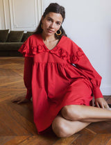 Robe rouge Lidia