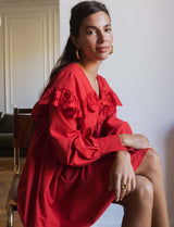 Robe rouge Lidia