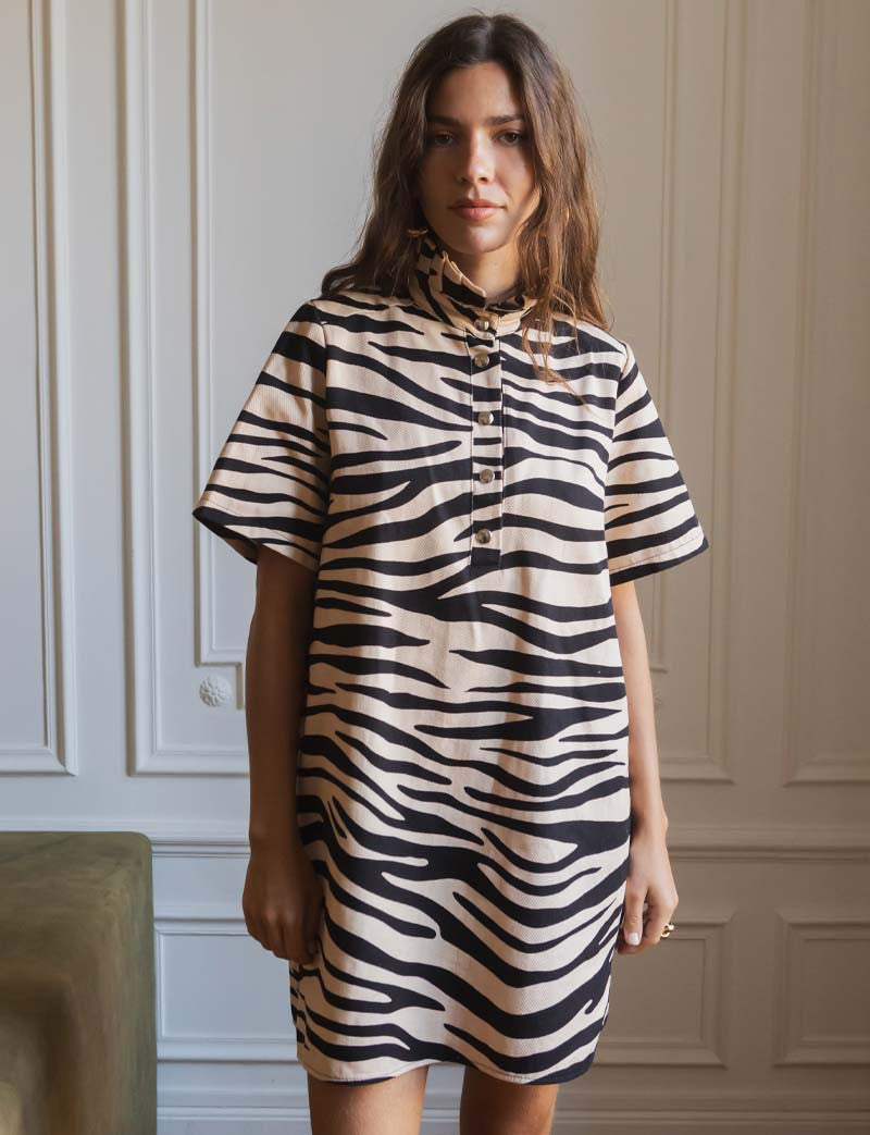 Robe zèbre James