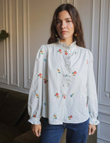 Chemise brodée Milim