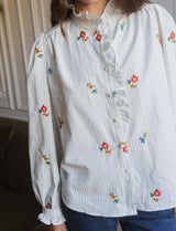 Chemise brodée Milim