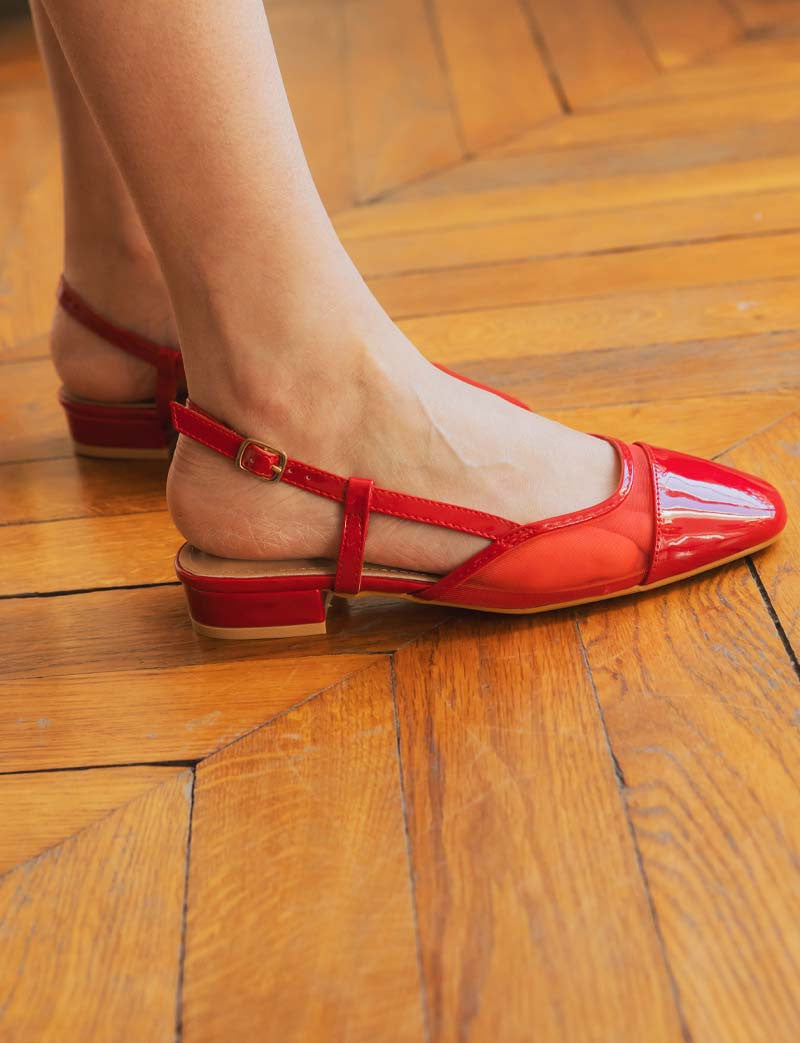 Ballerines rouges Tifa