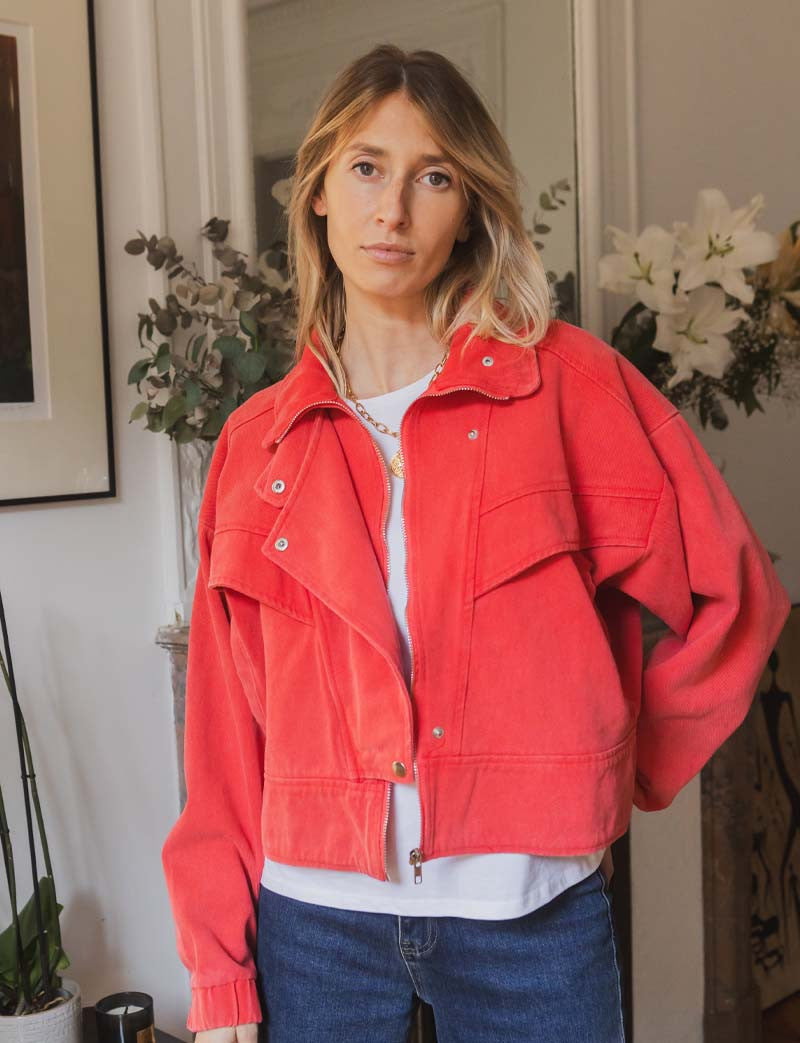 Veste rouge Maico