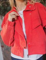 Veste rouge Maico