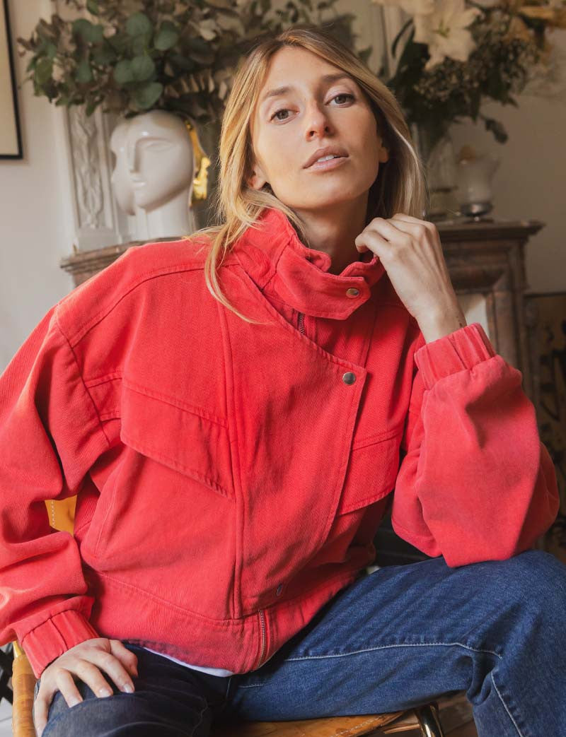 Veste rouge Maico