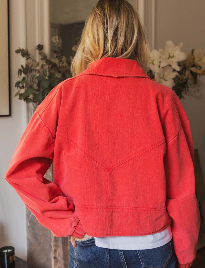 Veste rouge Maico