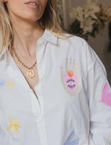 Chemise blanche Peace