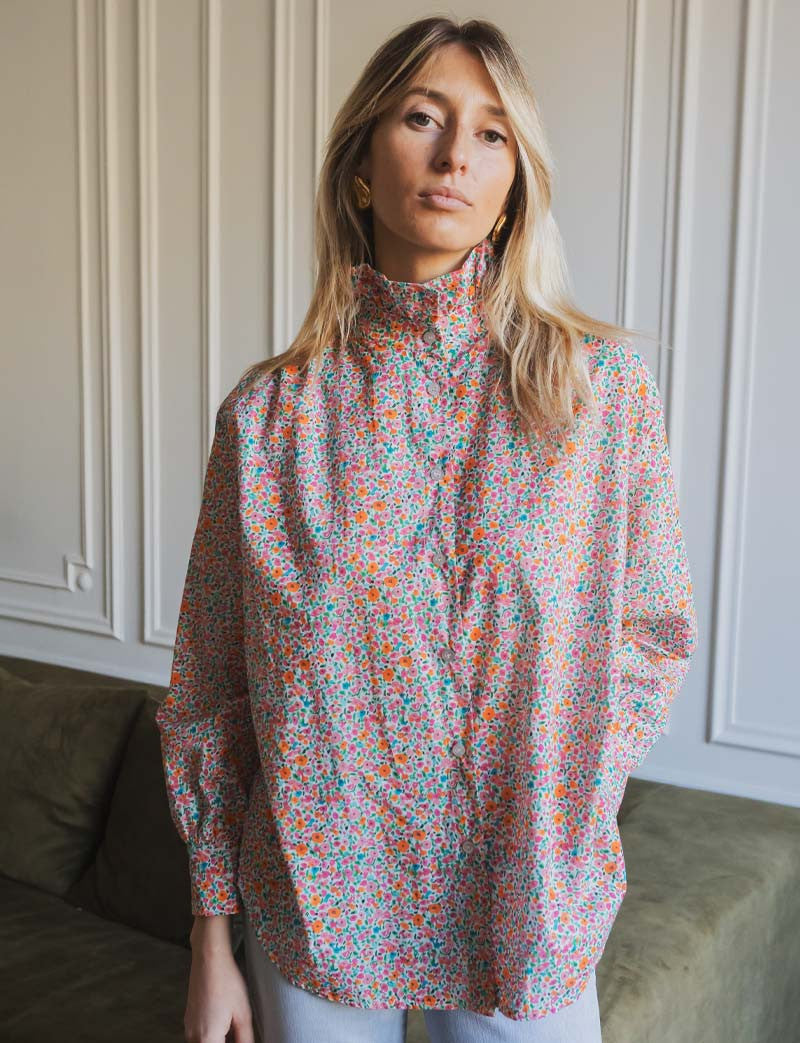 Chemise fleurie Loris