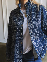 Veste marine bandana Denvy