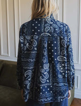 Veste marine bandana Denvy