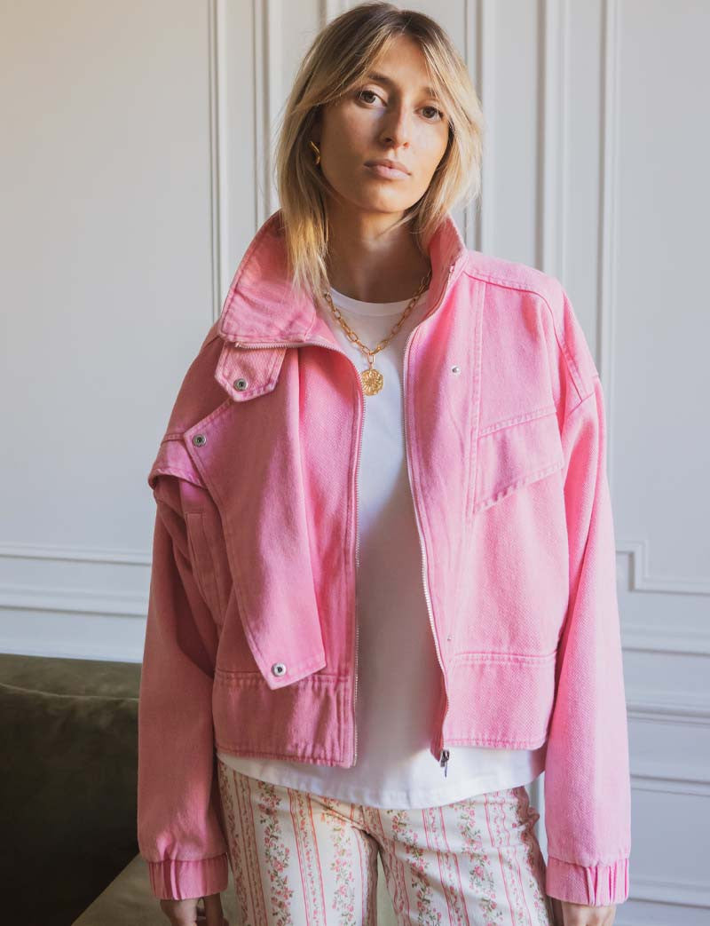 Veste rose Maico