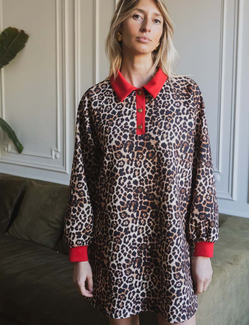 Robe léopard Mirim