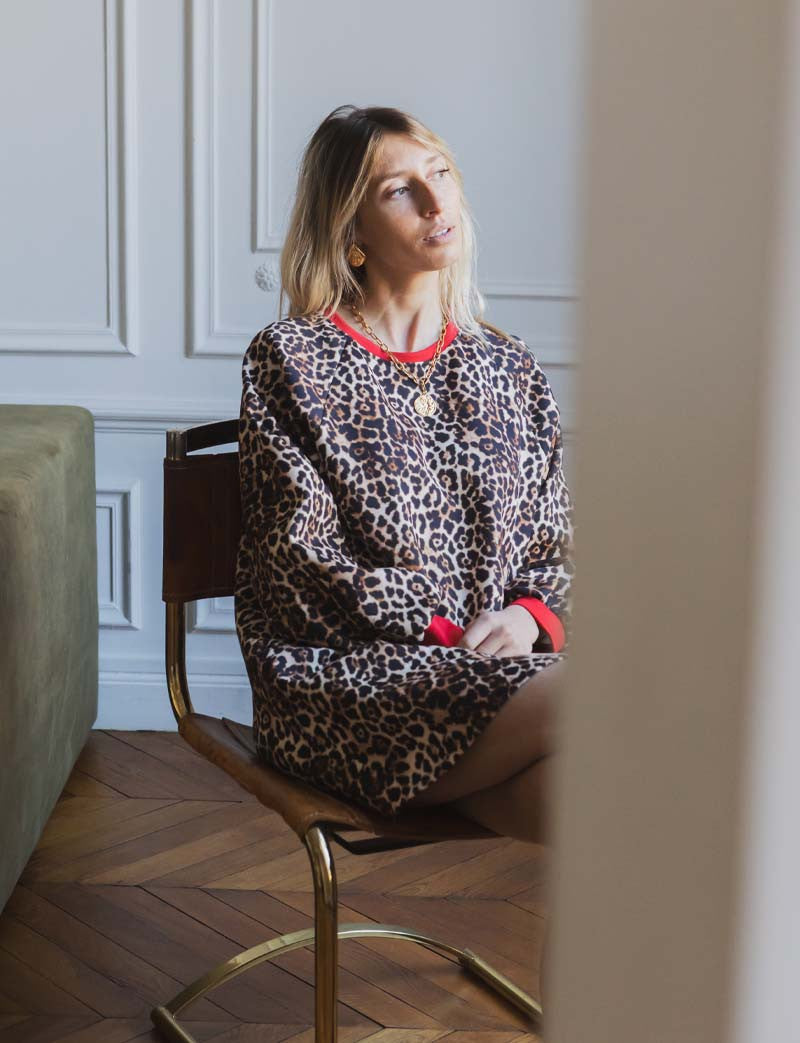 Robe léopard Ariela