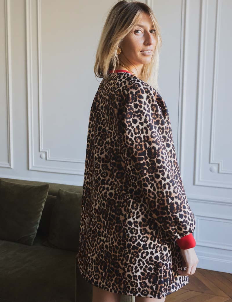 Robe léopard Ariela