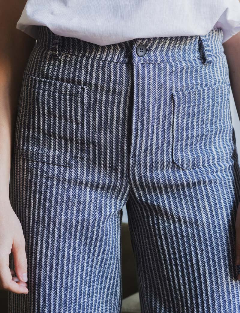 Pantalon à rayures Santo