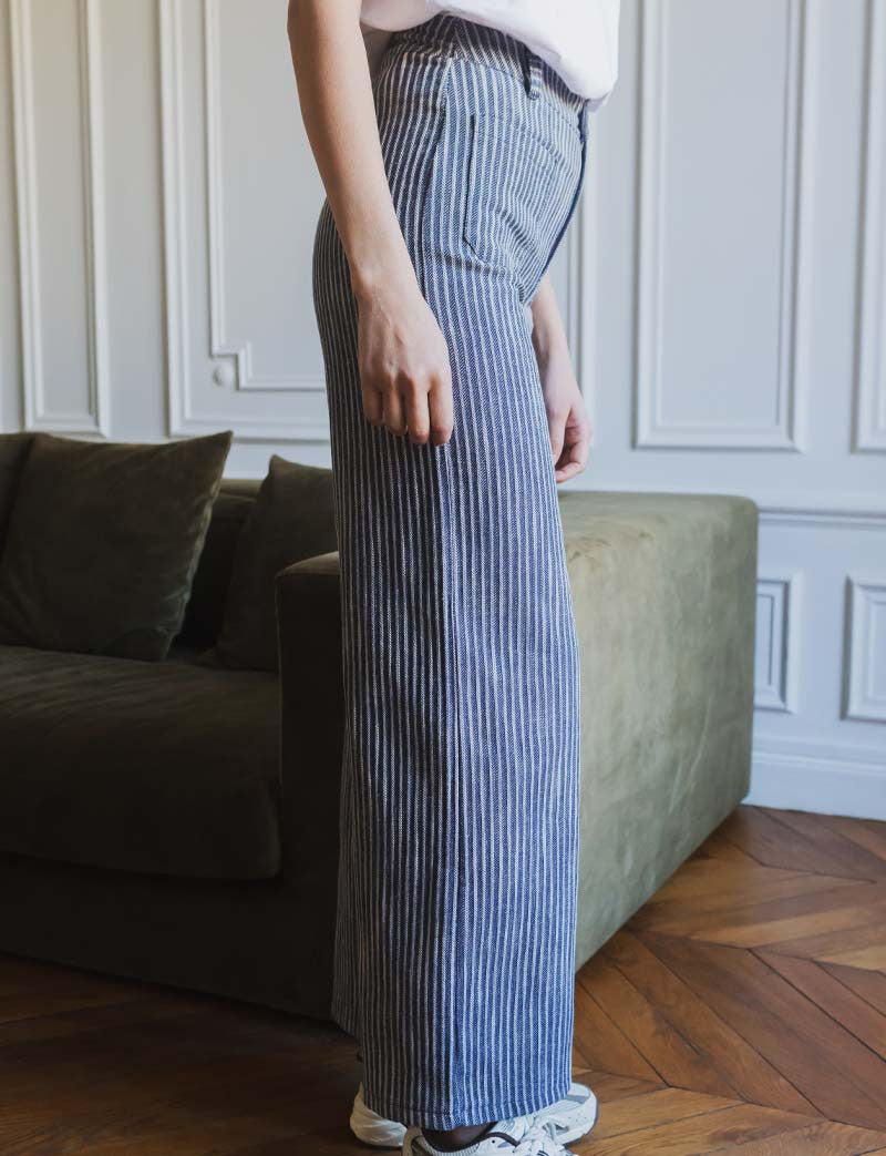 Pantalon à rayures Santo