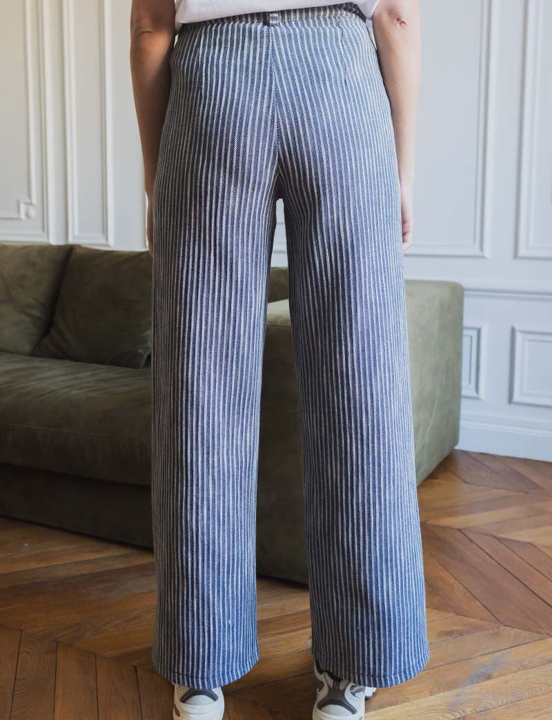 Pantalon à rayures Santo