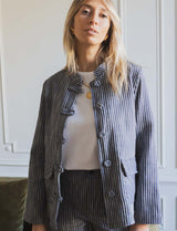 Veste à rayures Berto