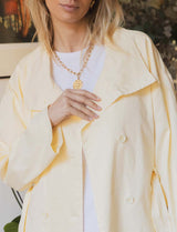Trench jaune Floro