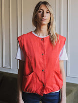 Gilet rouge Kalea