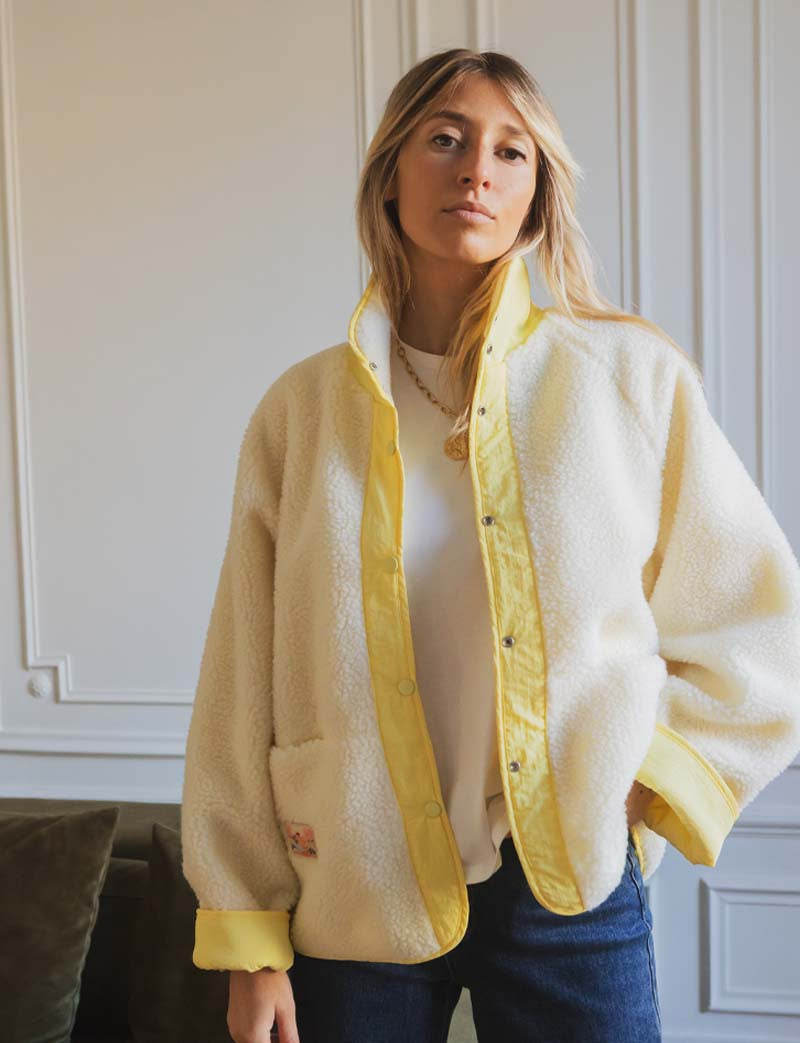 Veste jaune Leone