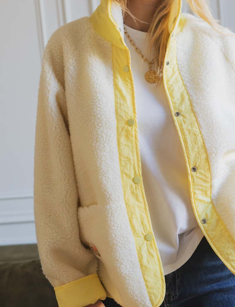 Veste jaune Leone
