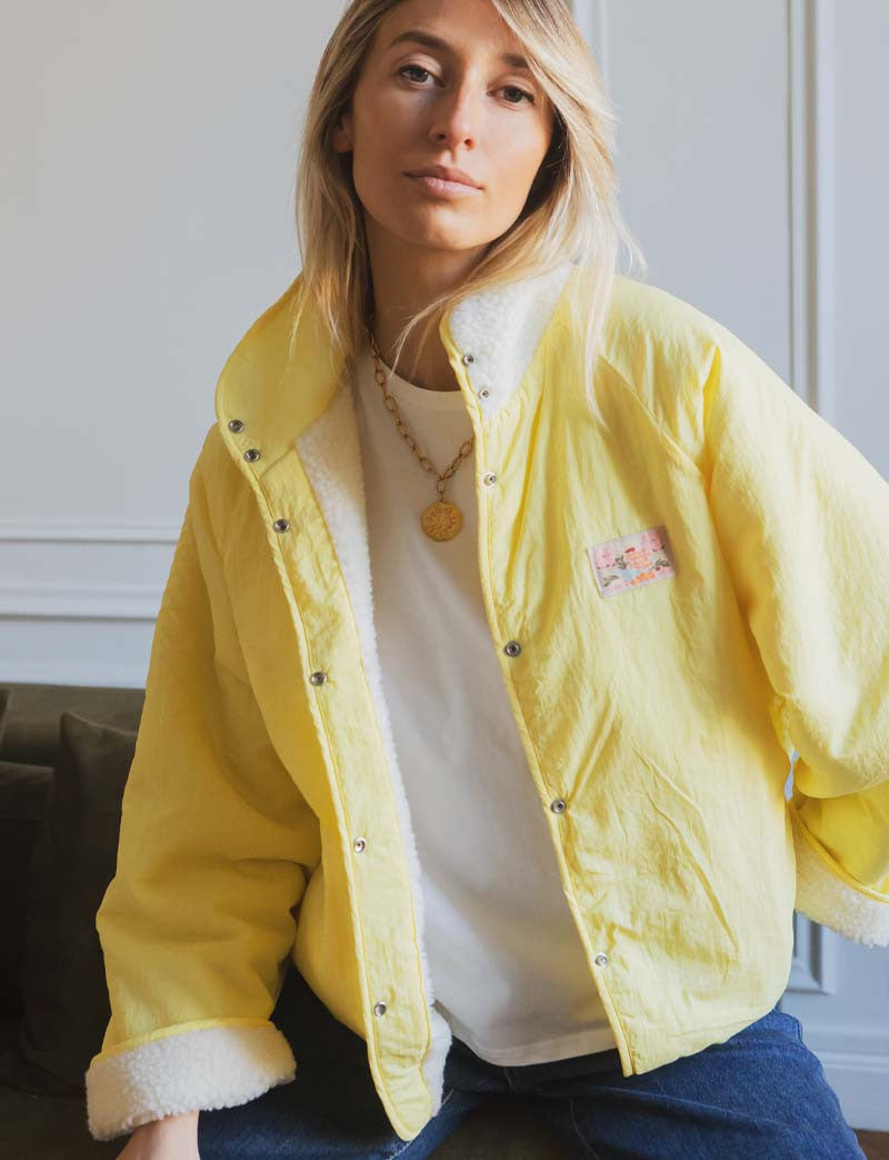 Veste jaune Leone