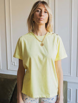 T-shirt jaune Gigi