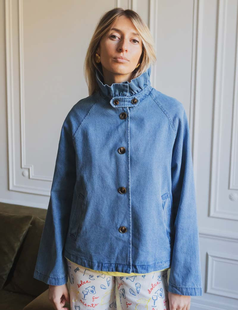 Veste en jean Karo
