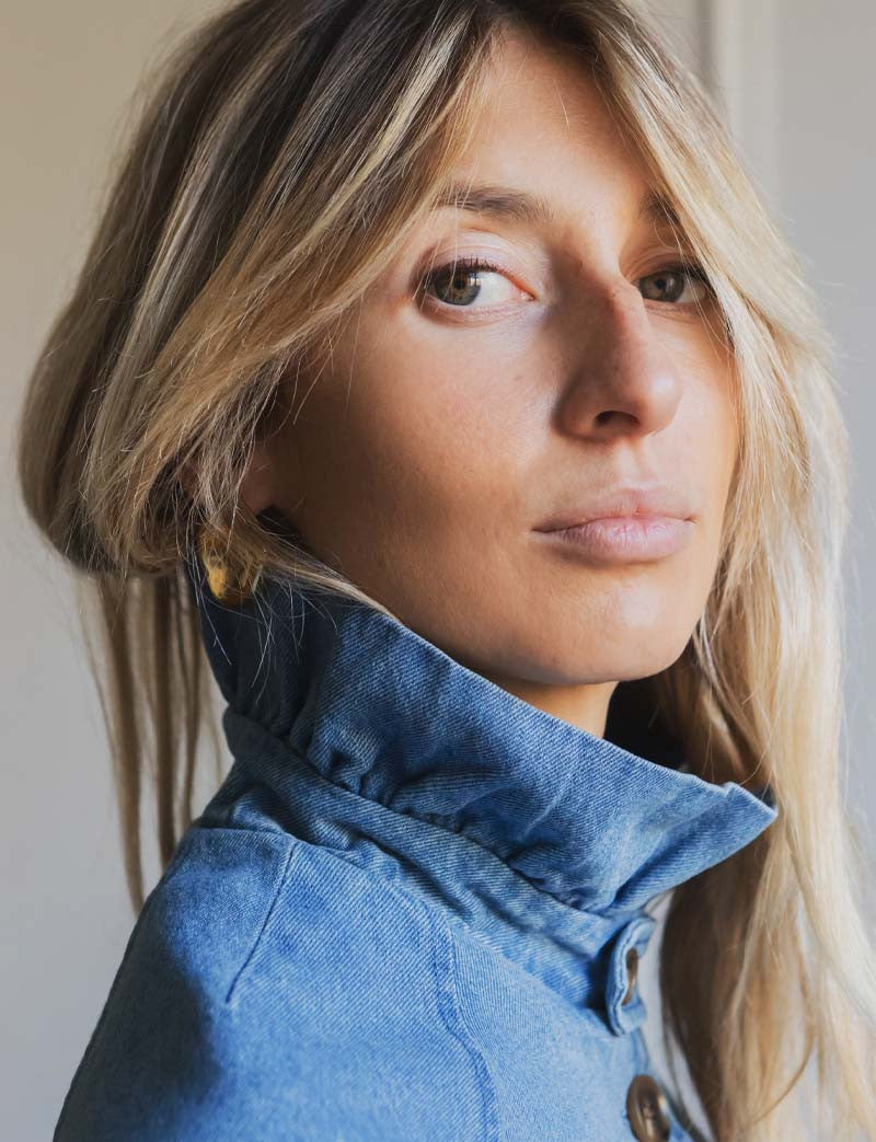 Veste en jean Karo