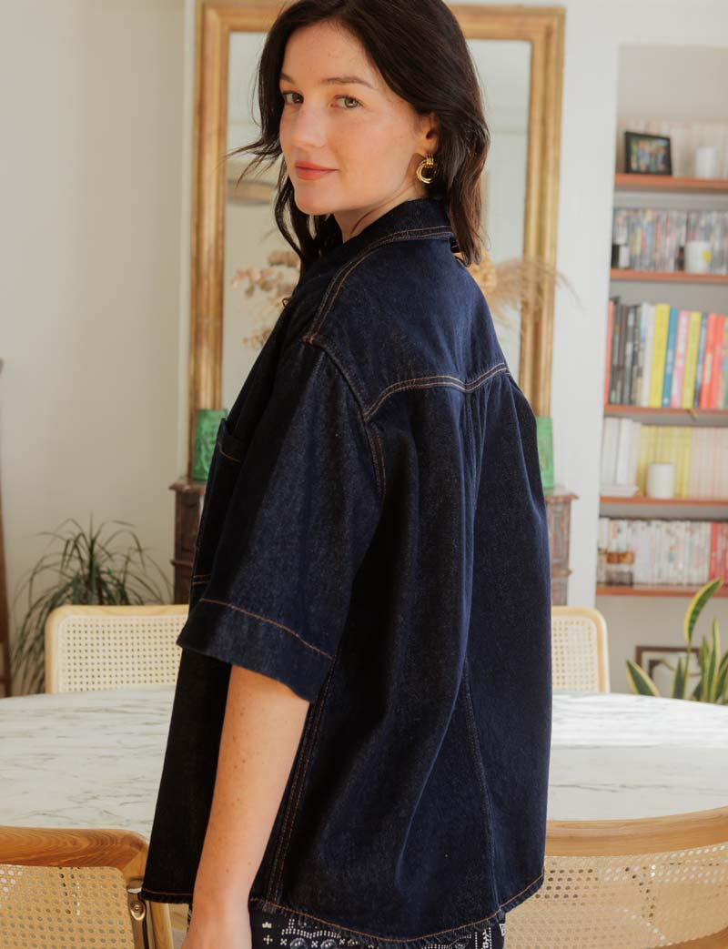 Surchemise en jean Tamira