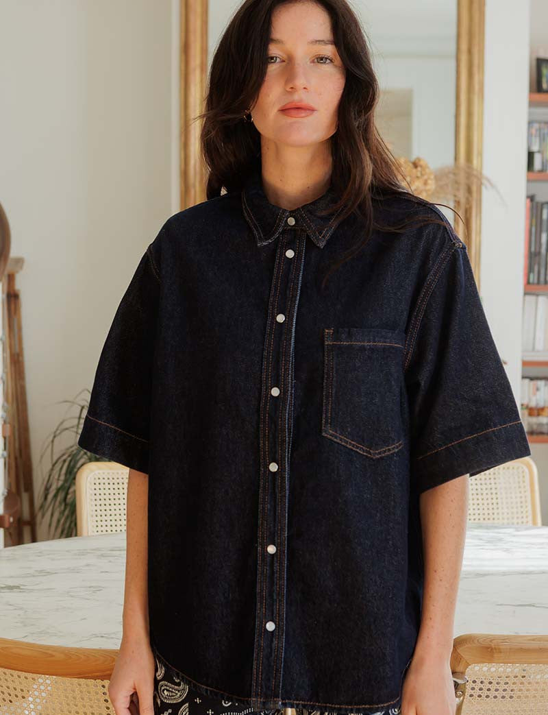 Surchemise en jean Tamira