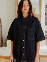 Surchemise en jean Tamira