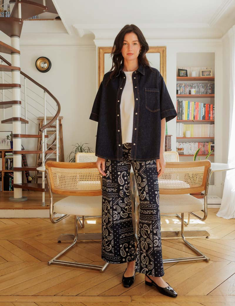 Surchemise en jean Tamira