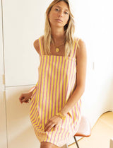 Yellow Naada terry cloth robe