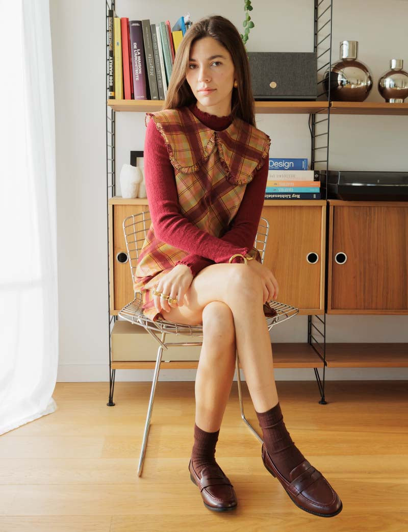 Checkered Odelie dress