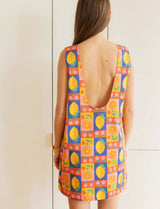 Safia citrus robe
