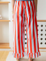 Sky blue & red Gasty pants