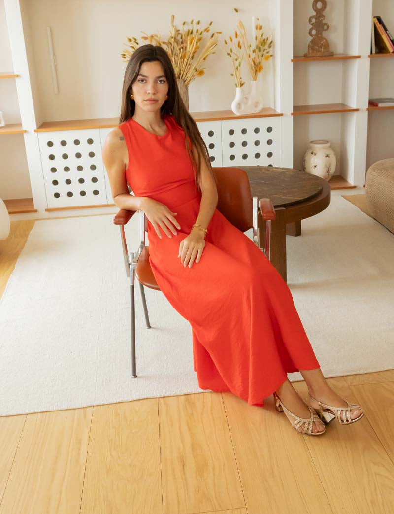 Robe corail Grafie