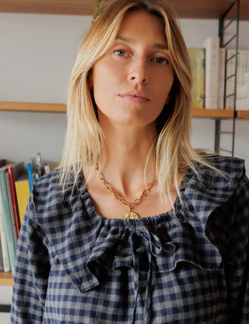 Checked dress Inea