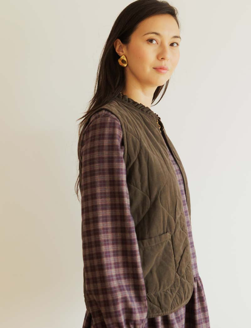 Gilet marron Yann