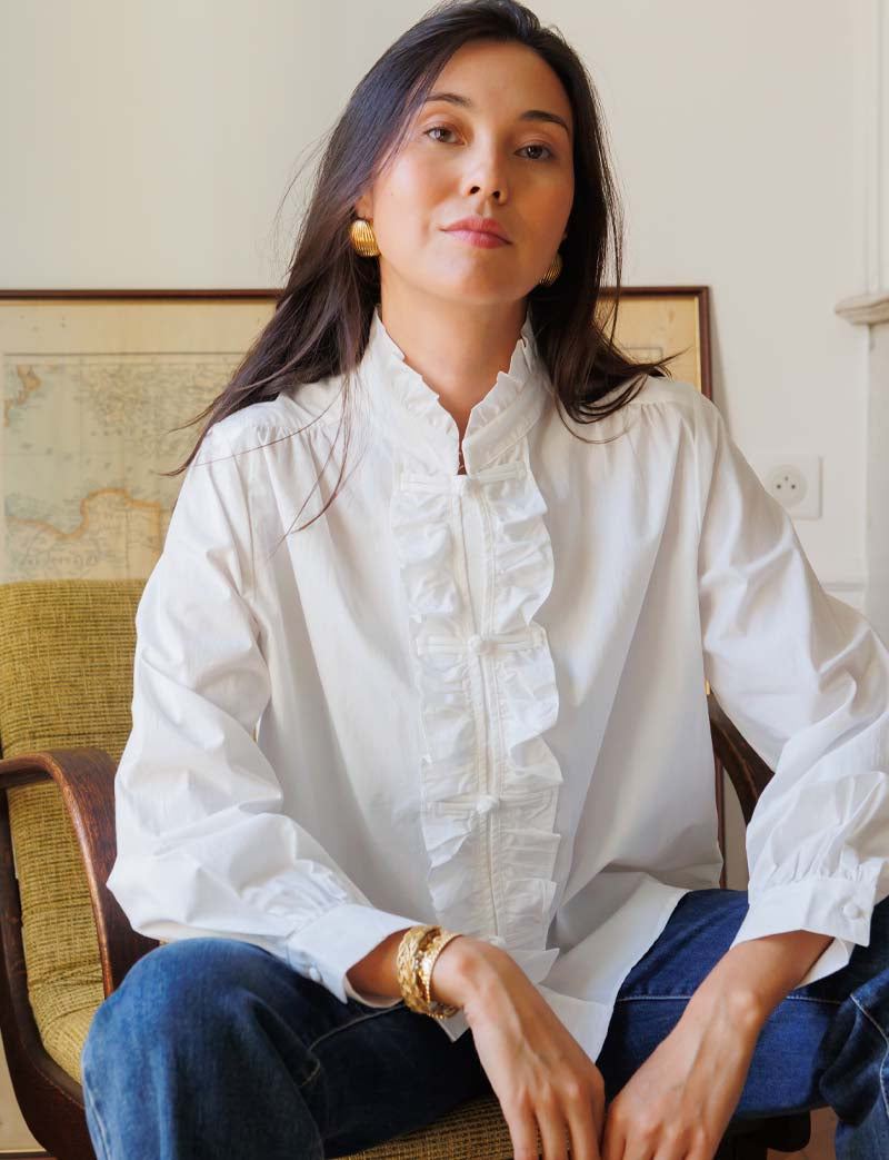 White Taylor shirt
