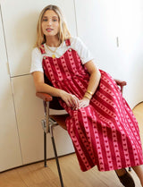 Robe rose & rouge Tila
